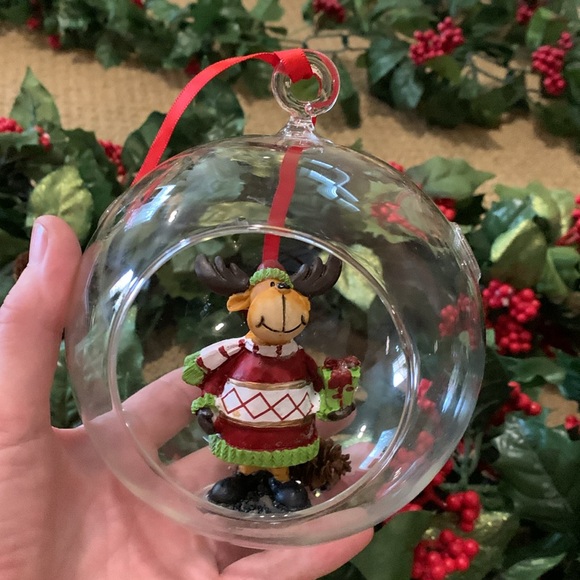 ππ Holiday large ornament moose ππ - Picture 6 of 9